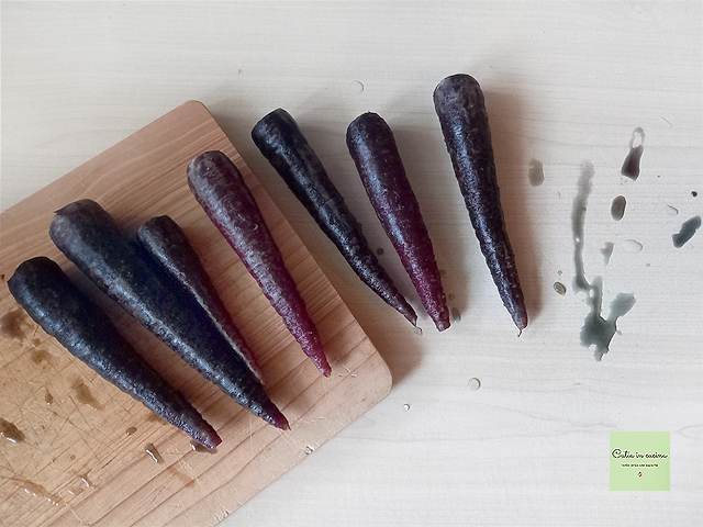 purple carrots