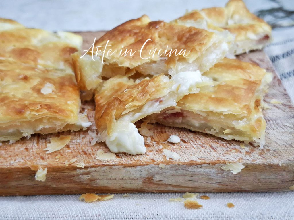 QUILT with BACON and Stracchino