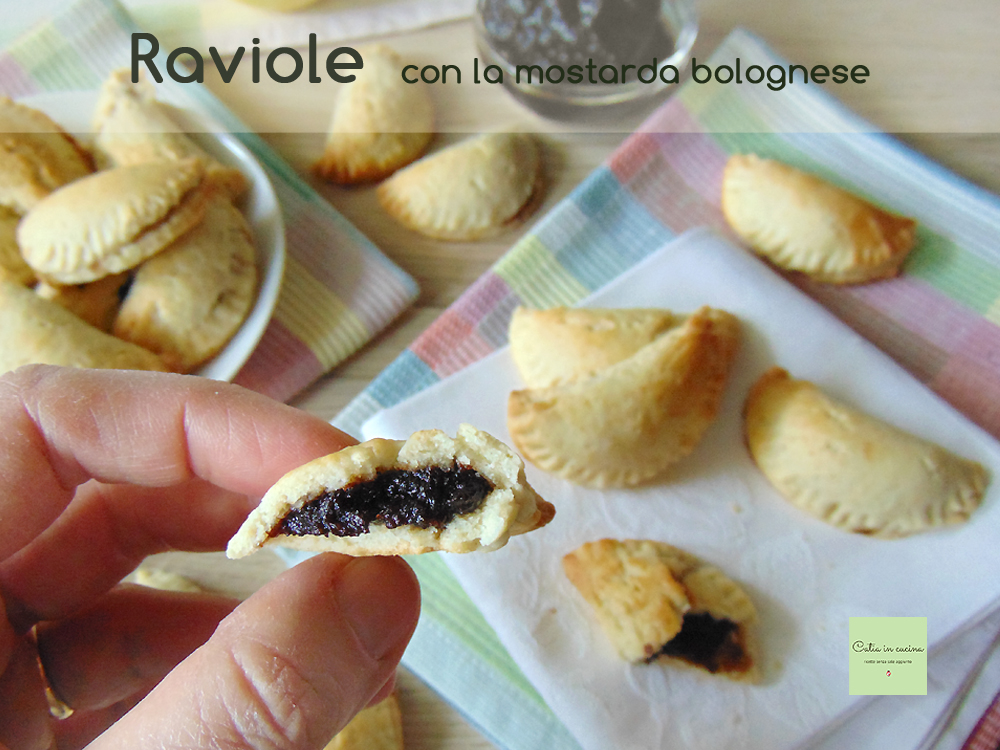 Raviole with Bolognese Mustard