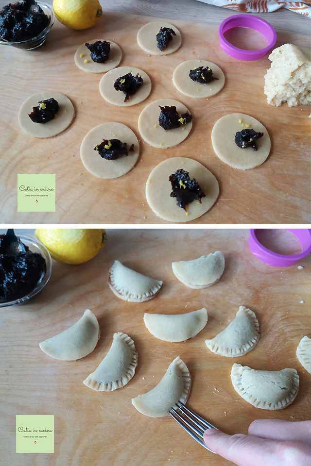 raviole with Bolognese mustard steps