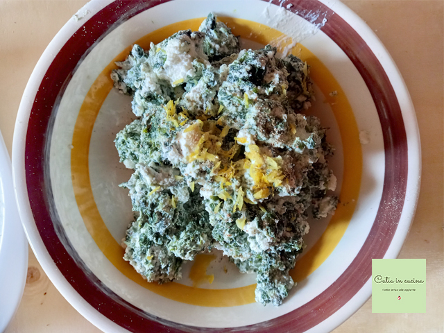 ricotta and spinach filling