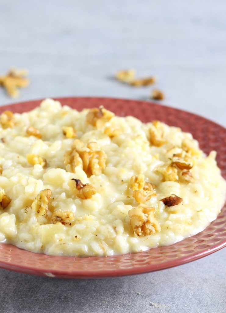 Pressure Cooker Taleggio and Pear Risotto