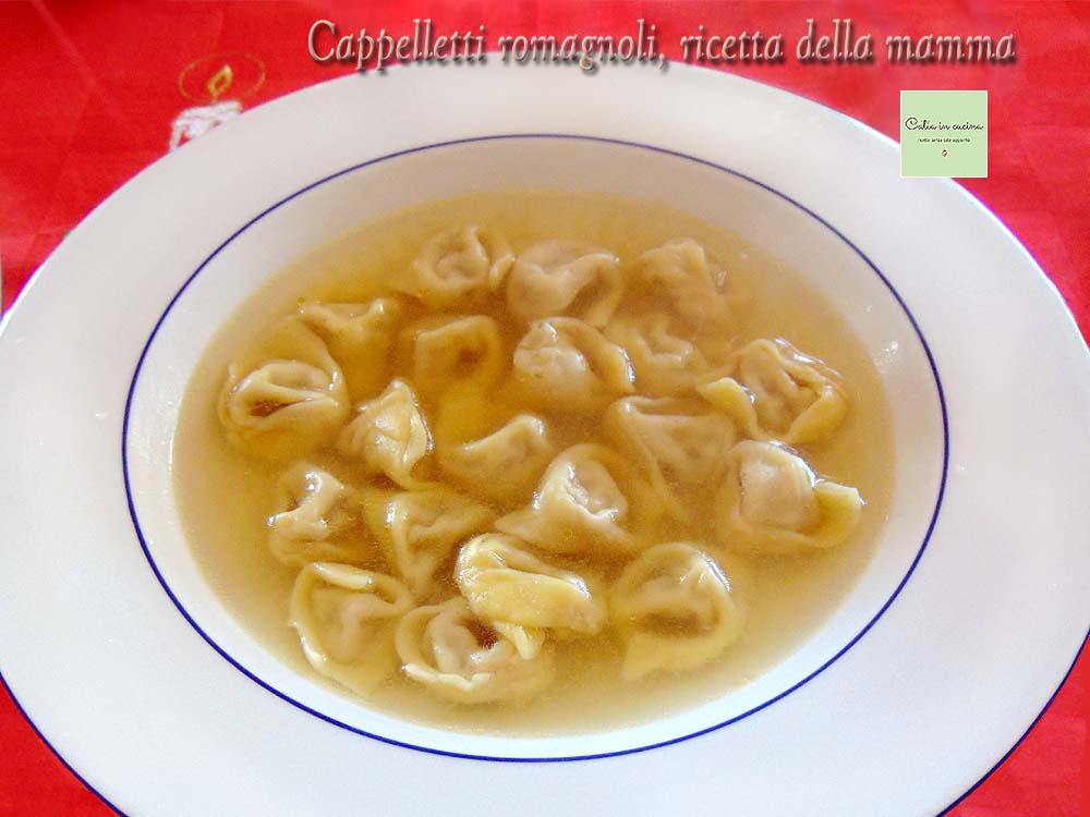 romagna-style cappelletti mom's recipe