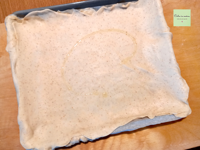 thin rolled basic dough