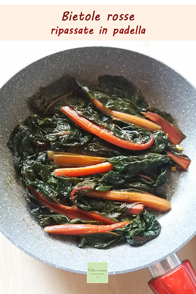 sautéed red chard