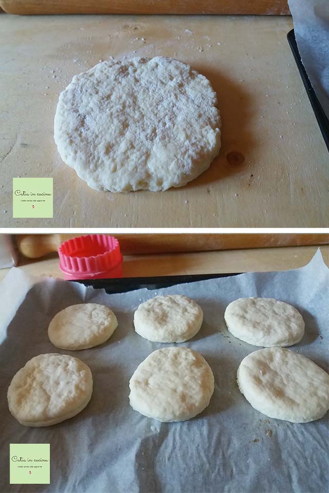 scones rolling and cutter