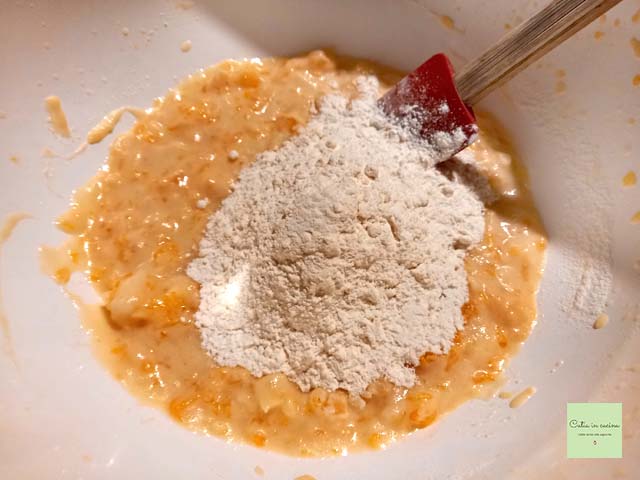 combine the two flours