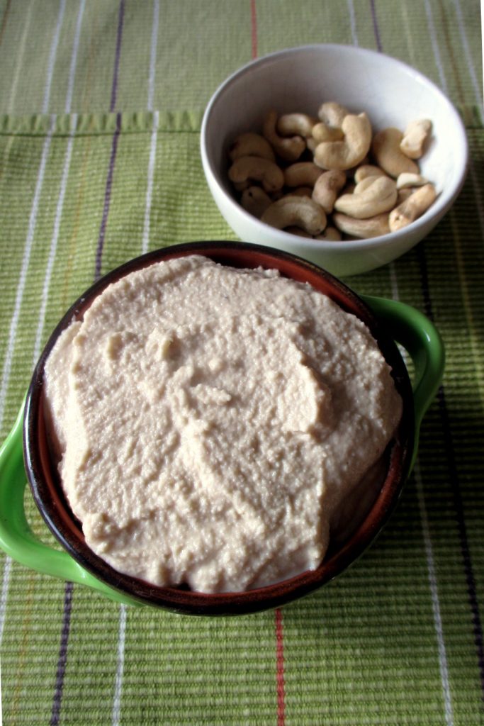 Spreadable Cashew Cheese, Eat Without Belly