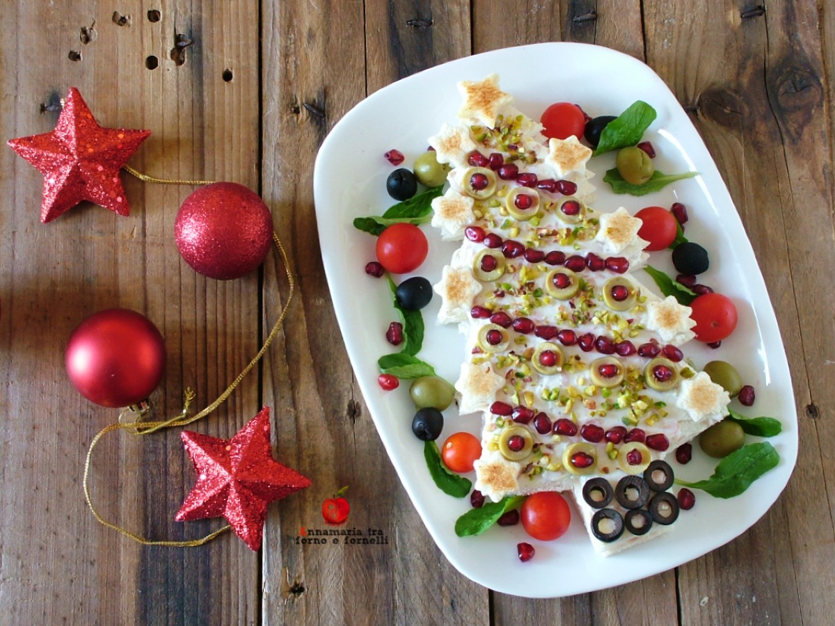 Stuffed Sandwich Bread Tree