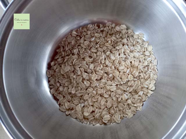 sugar-free porridge - rolled oats