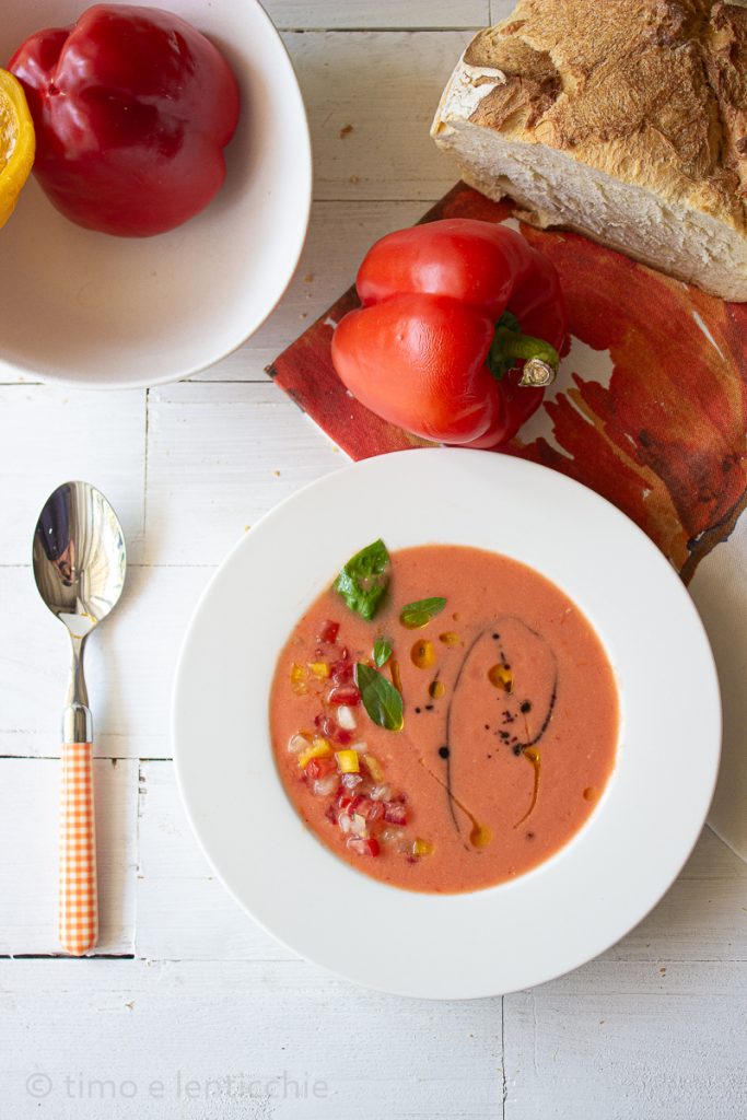 super easy gazpacho