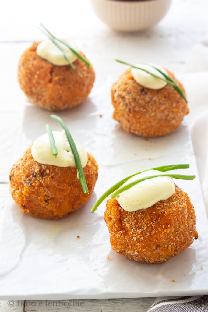 sweet potato tapas bombas