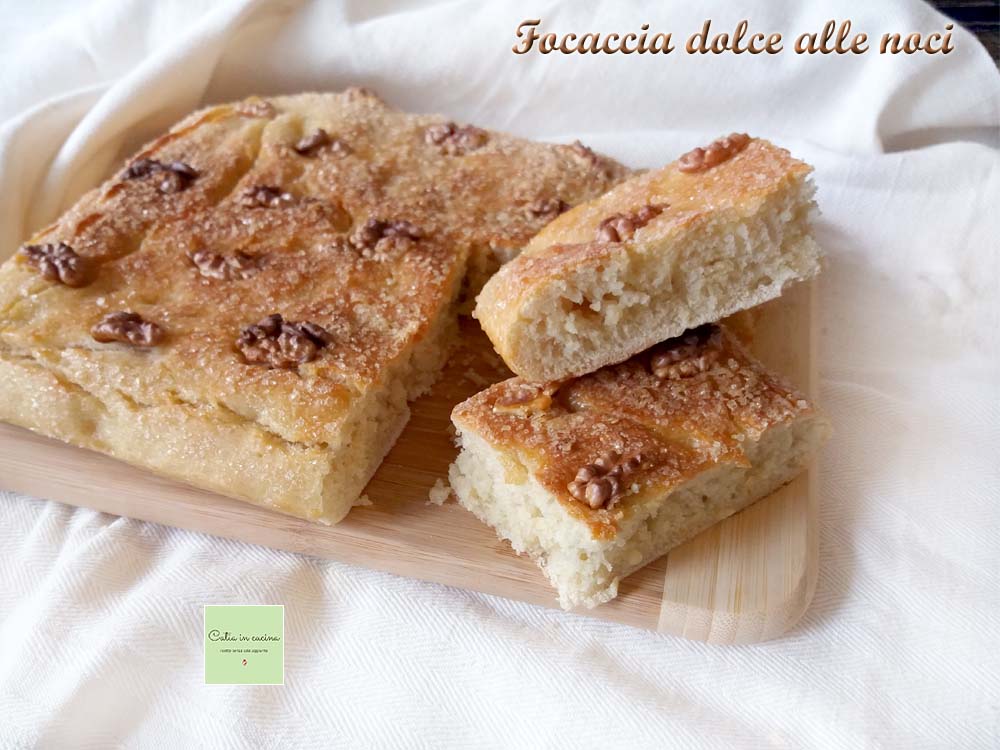 sweet walnut focaccia