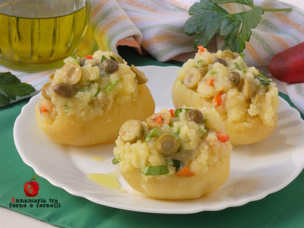 Tempting Stuffed Potatoes