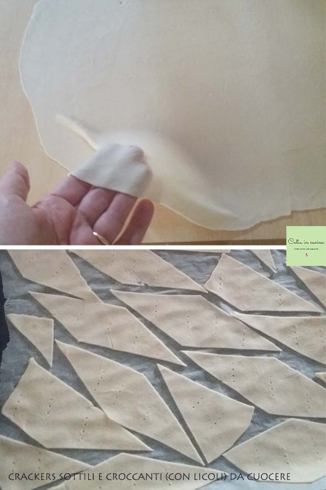 thin crackers to cook