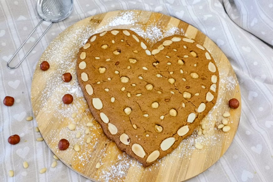 Buckwheat Heart Cookie
