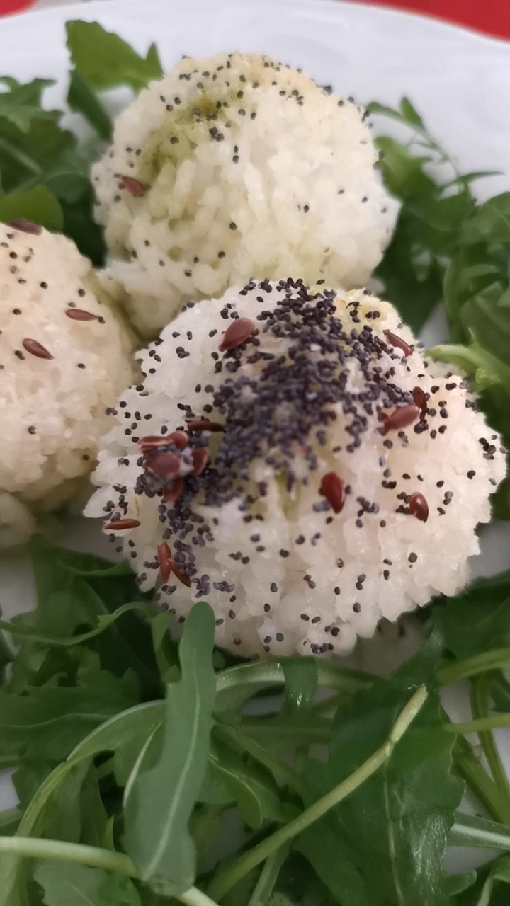 Rice and Pesto Balls