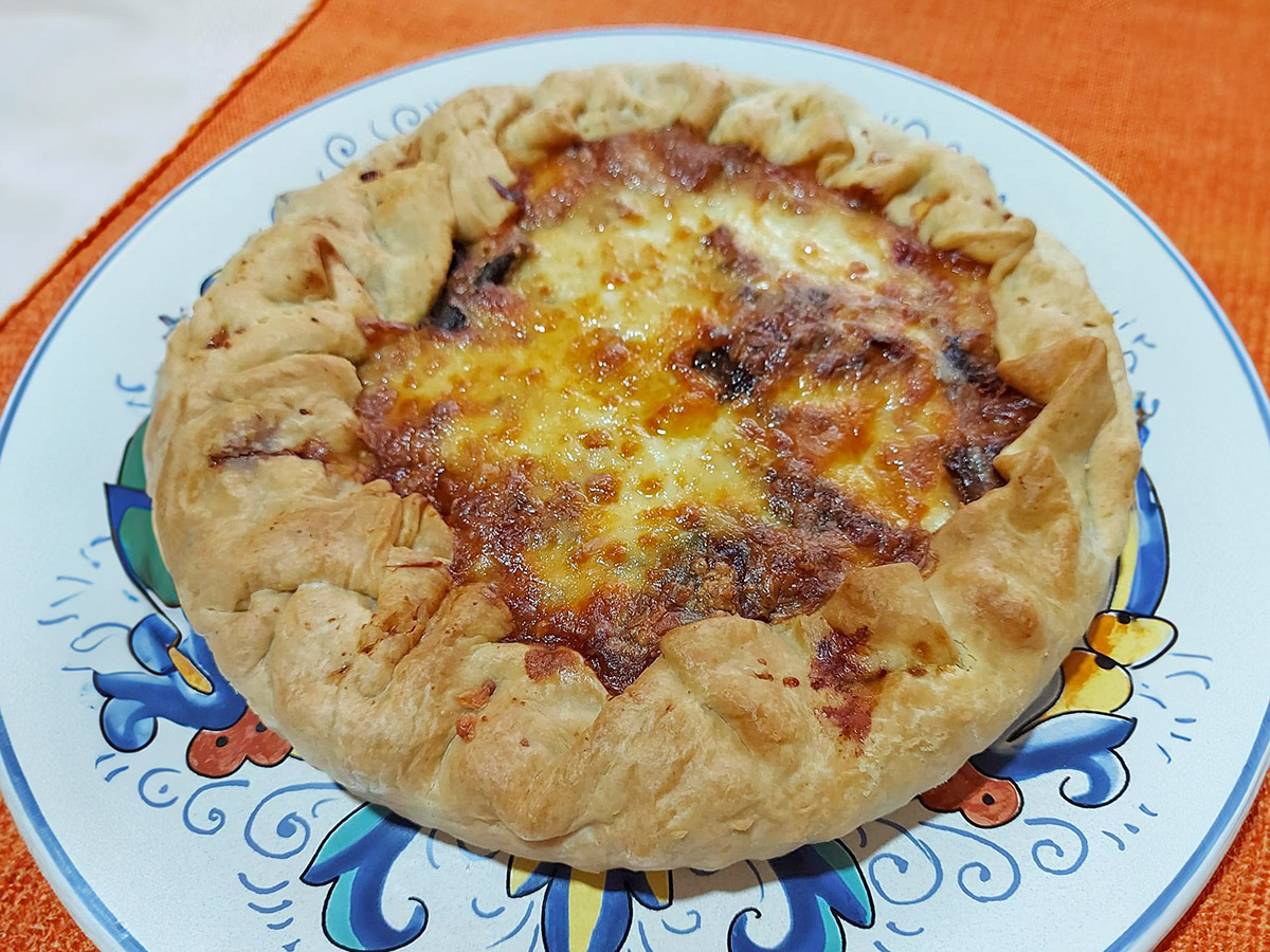 Savory Vegetable Tart in Air Fryer