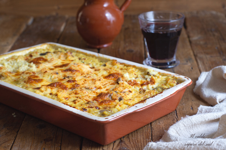 Baked Mushroom Risotto