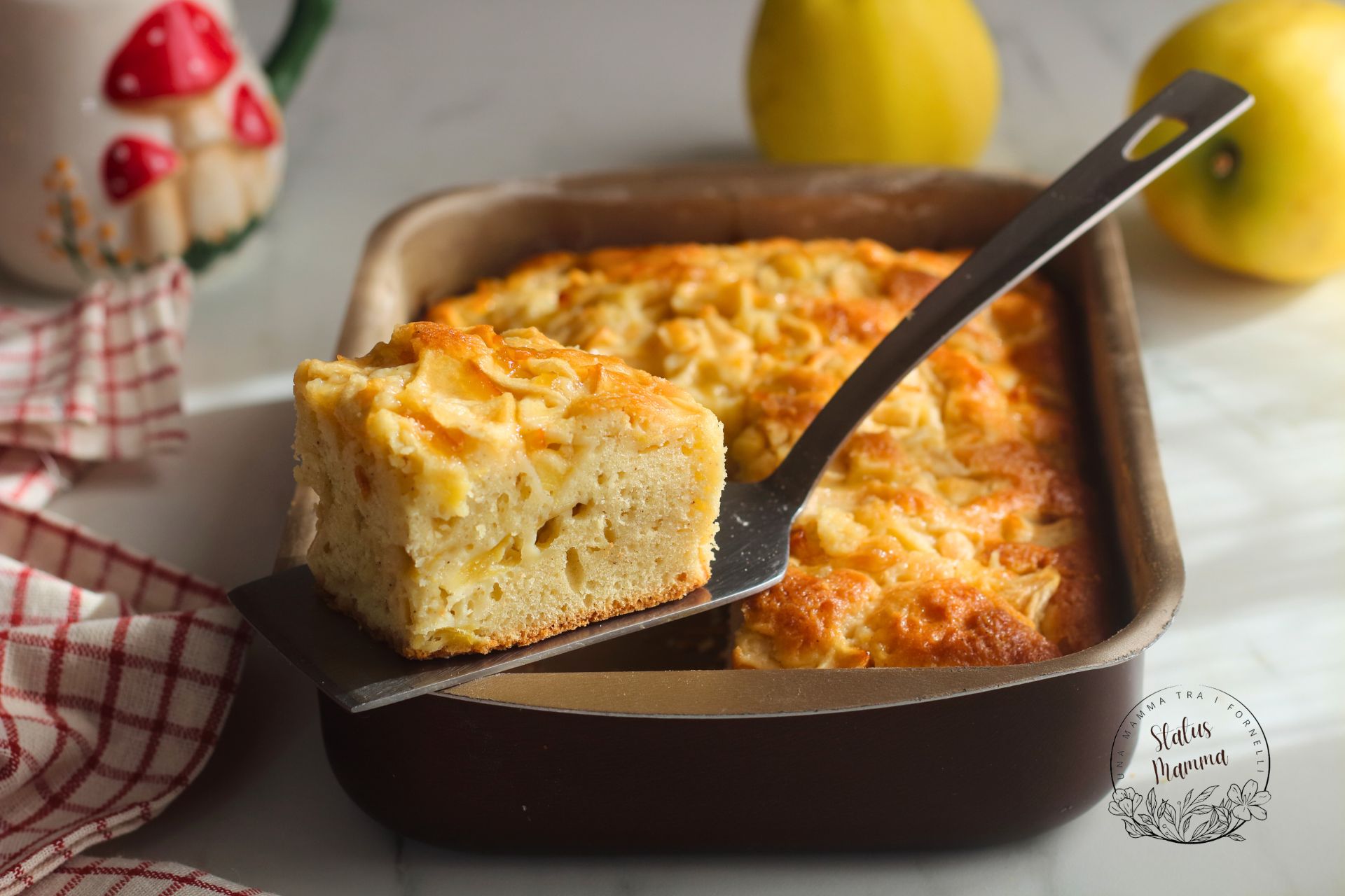 Apple Cake with Cream: The Soft Magic of a Classic to Start Every Day Well