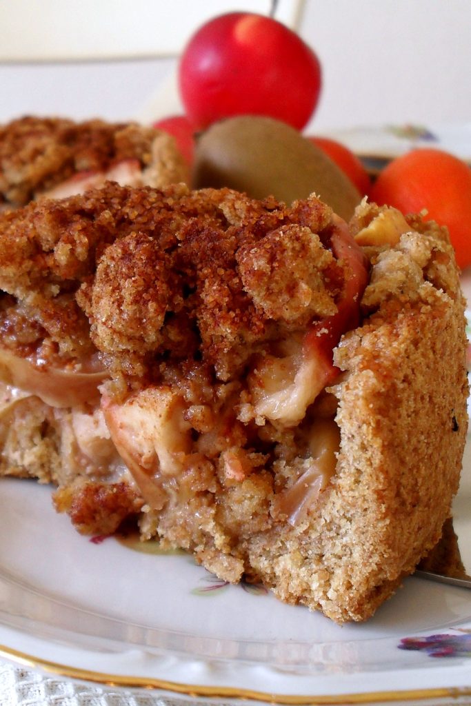 Apple crumble cake, Mangia senza Pancia