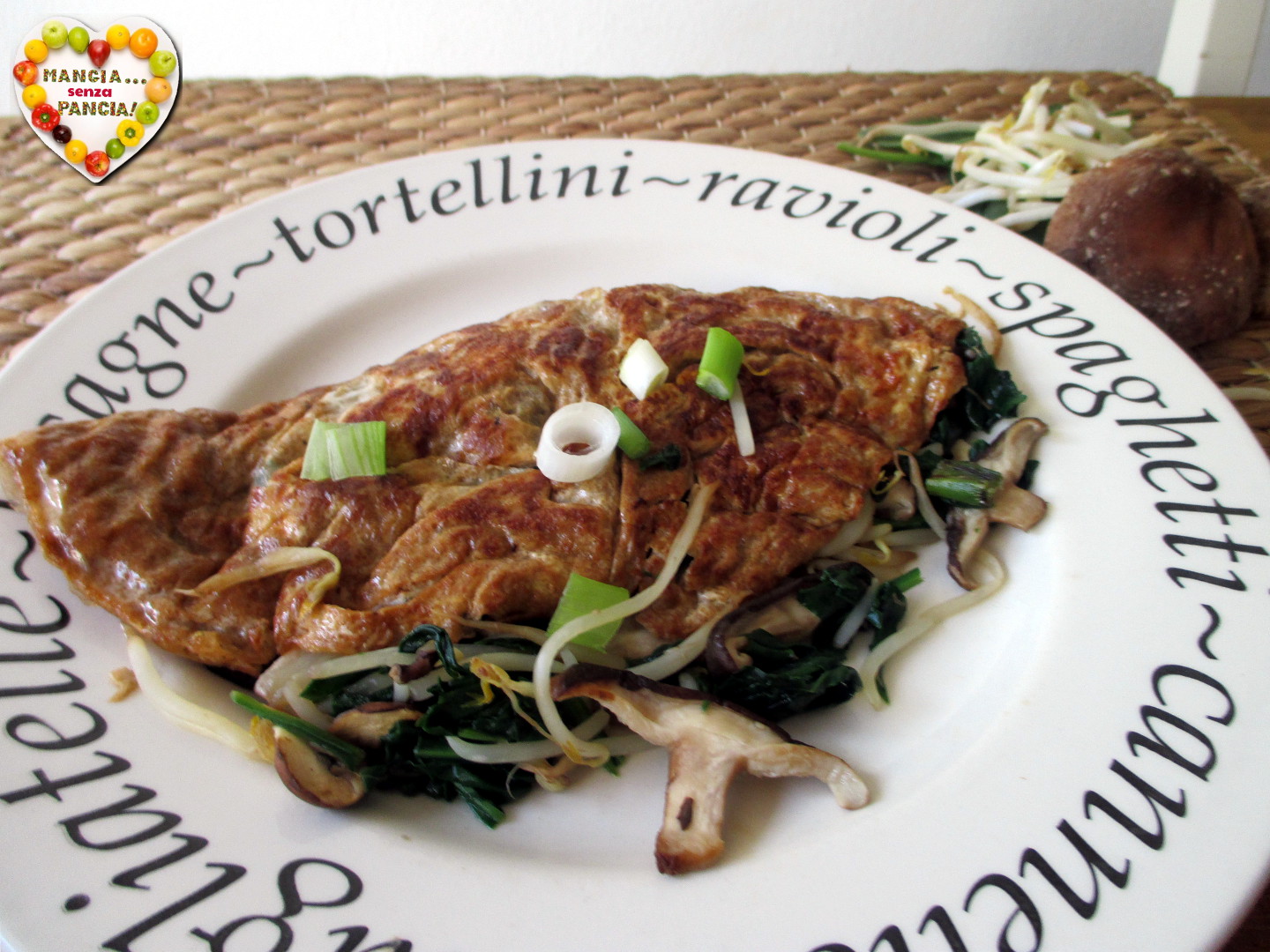 Chinese Style Vegetable Omelette