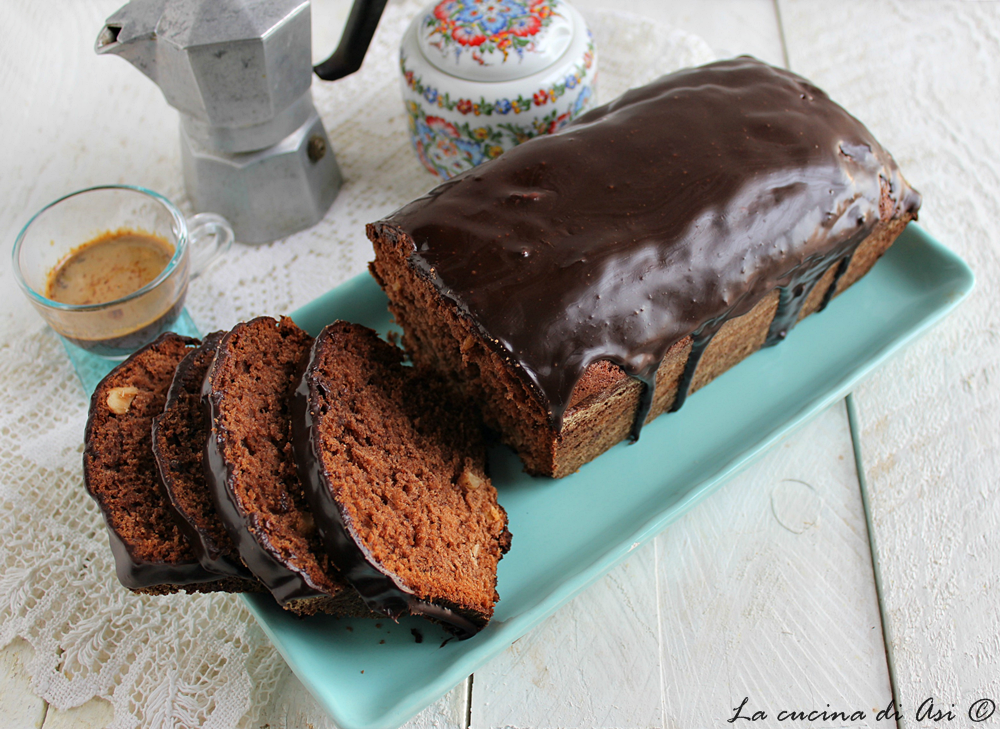 Chocolate and ricotta plumcake