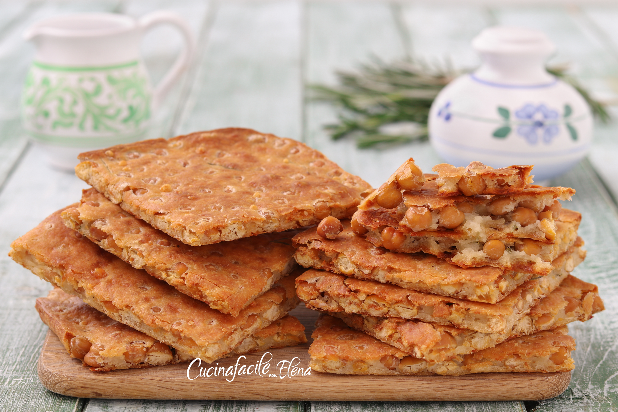 Crispy Chickpea Flatbread