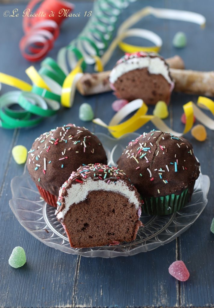 Chocolate Funfetti Cupcakes