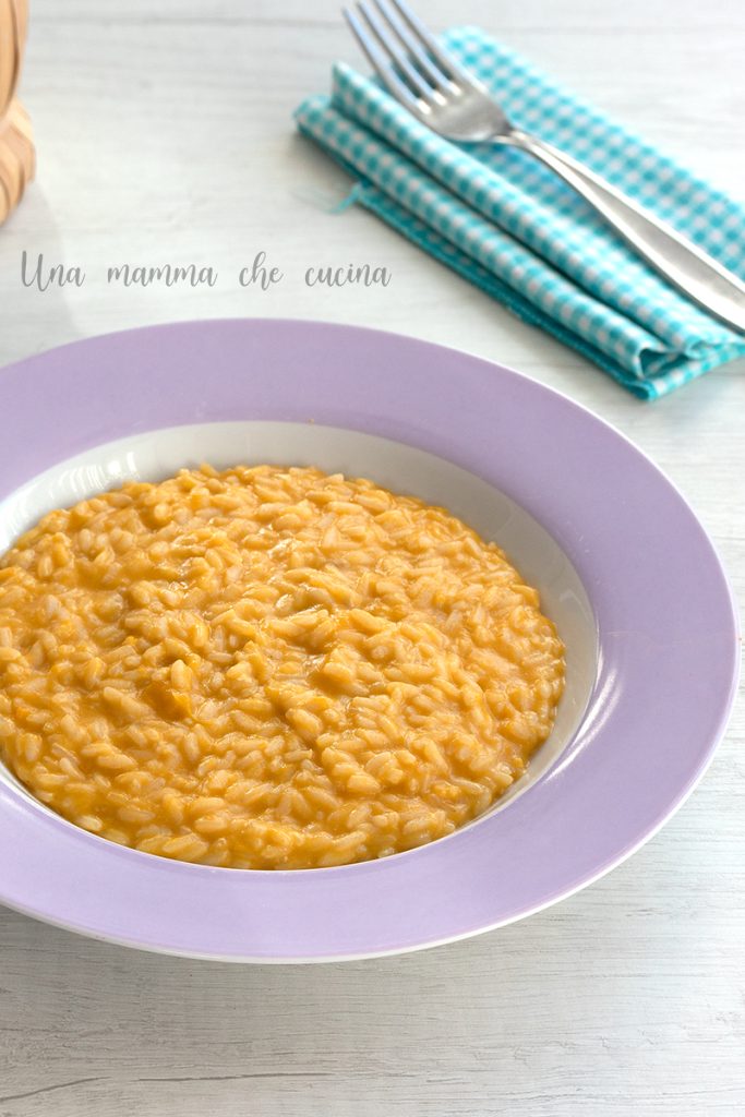 Pumpkin and Gorgonzola Risotto