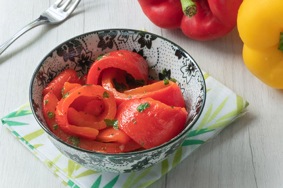 Air Fryer Roasted Peppers