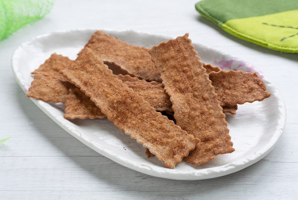 Rye Crackers with Paprika