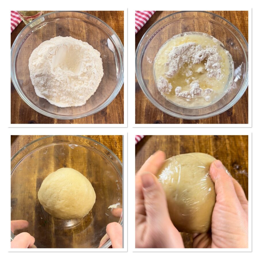 How to make oil shortcrust pastry at home