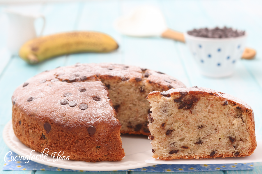 Eggless Banana Cake
