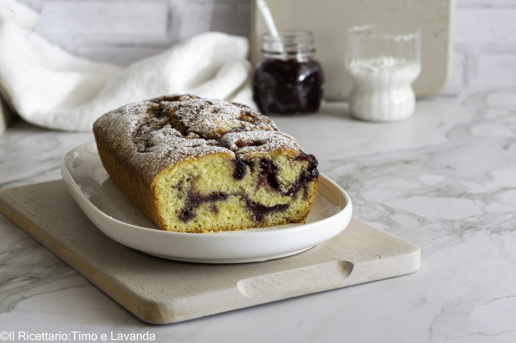 gluten-free jam plumcake