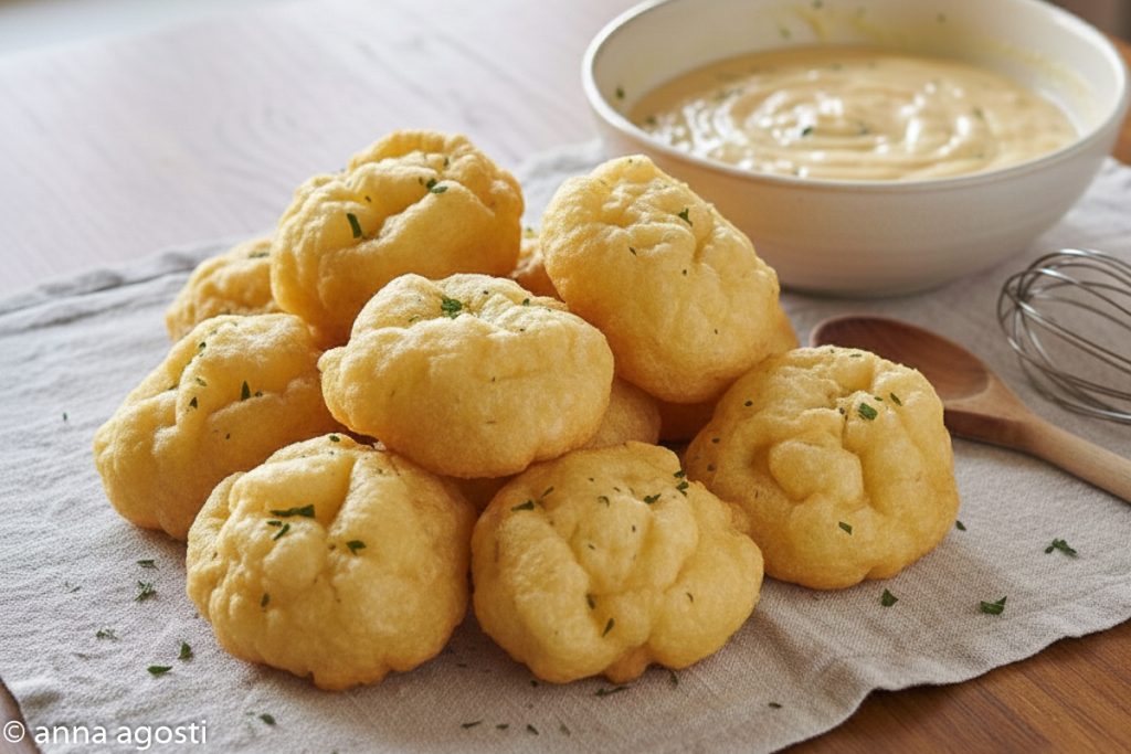 Genoese Frisceu carnival fritters