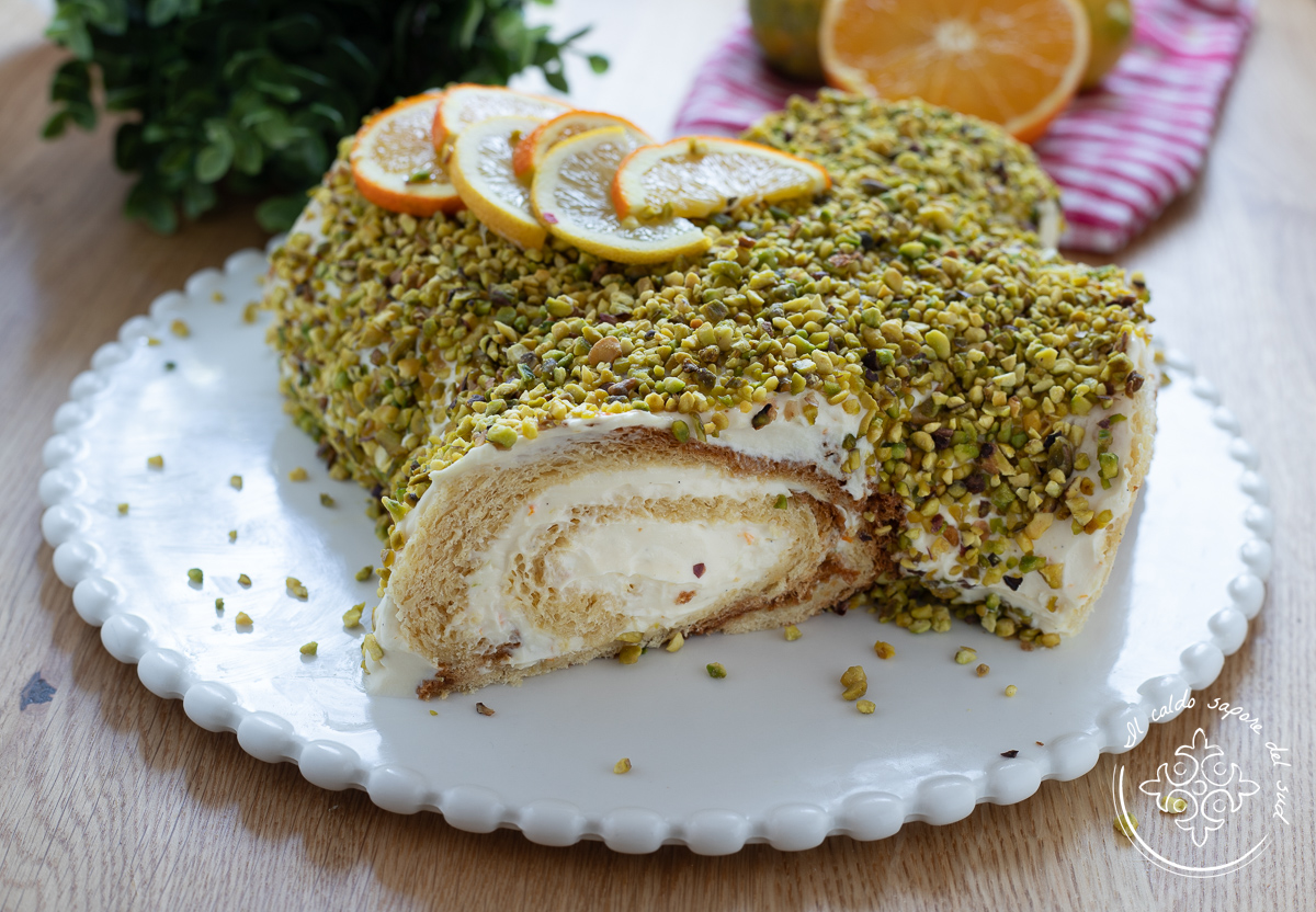 How to recycle leftover pandoro — PANDORO YULE LOG