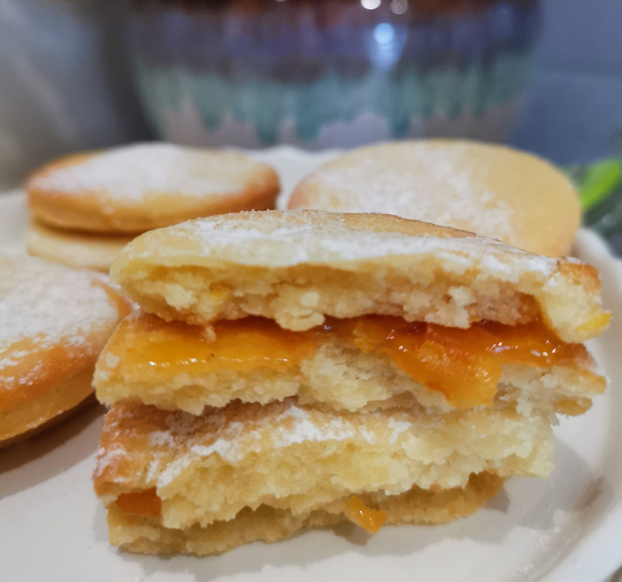 Semolina and Jam Cookies
