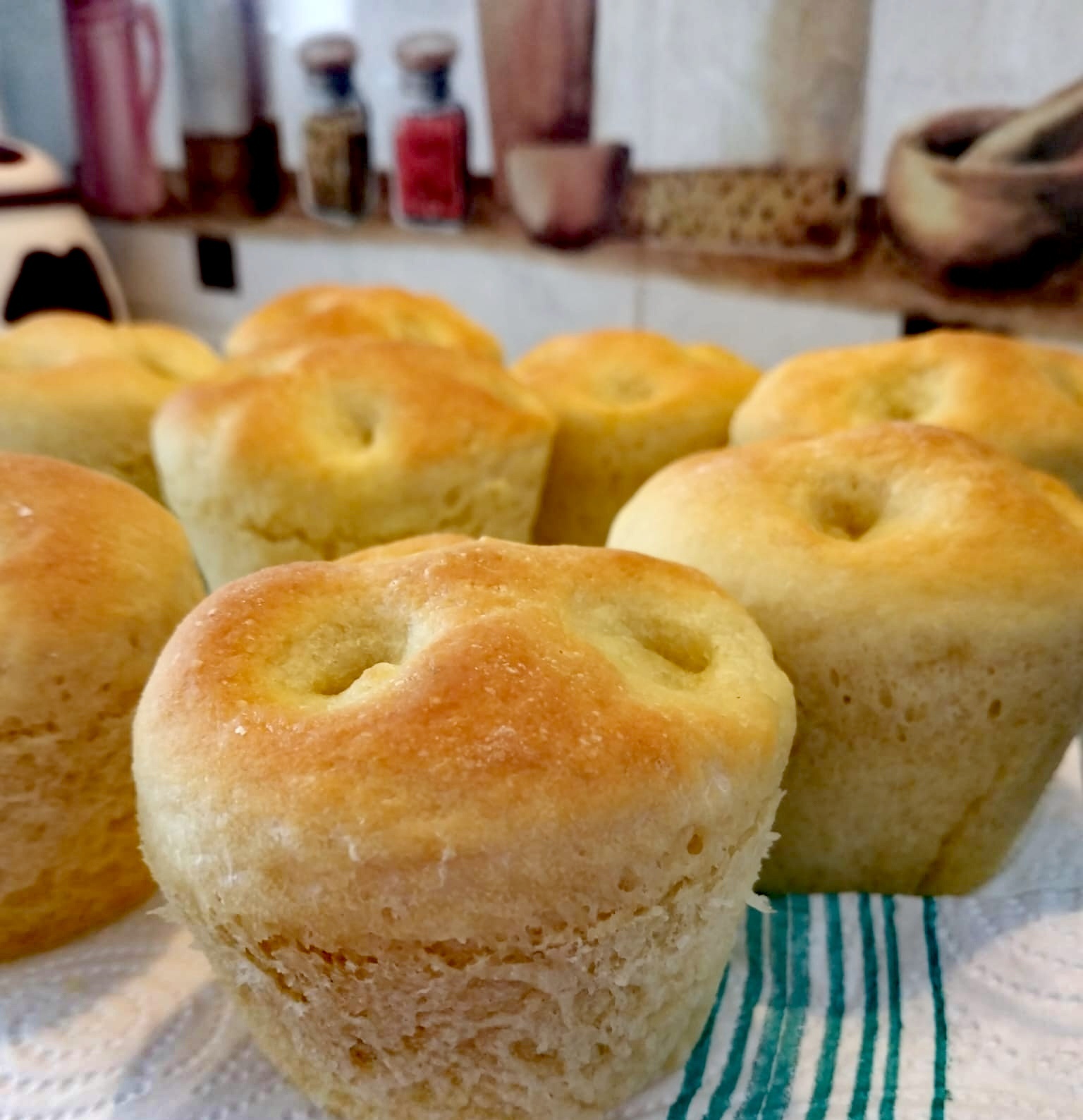 Muffin-Style Buns