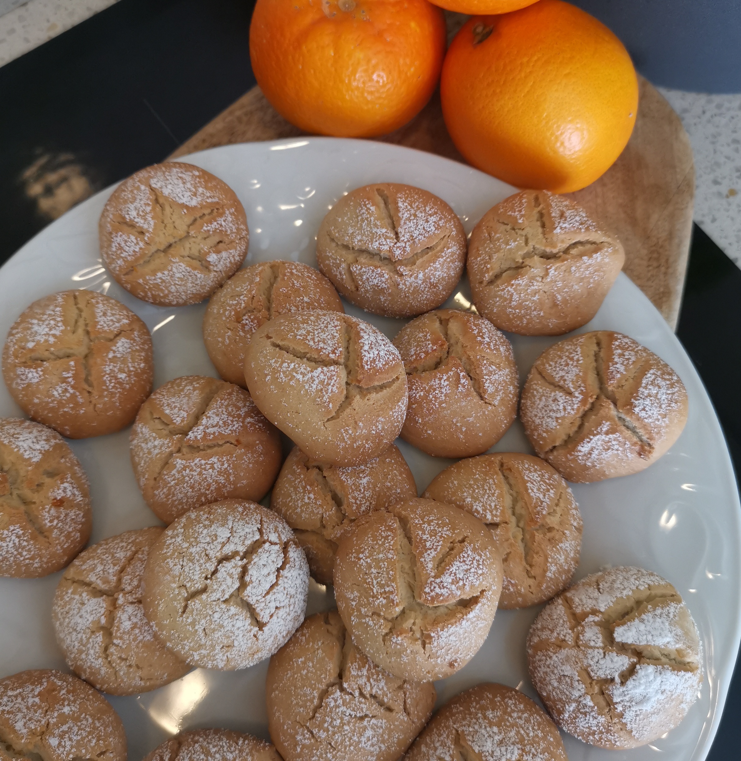Cookies with Orange Juice