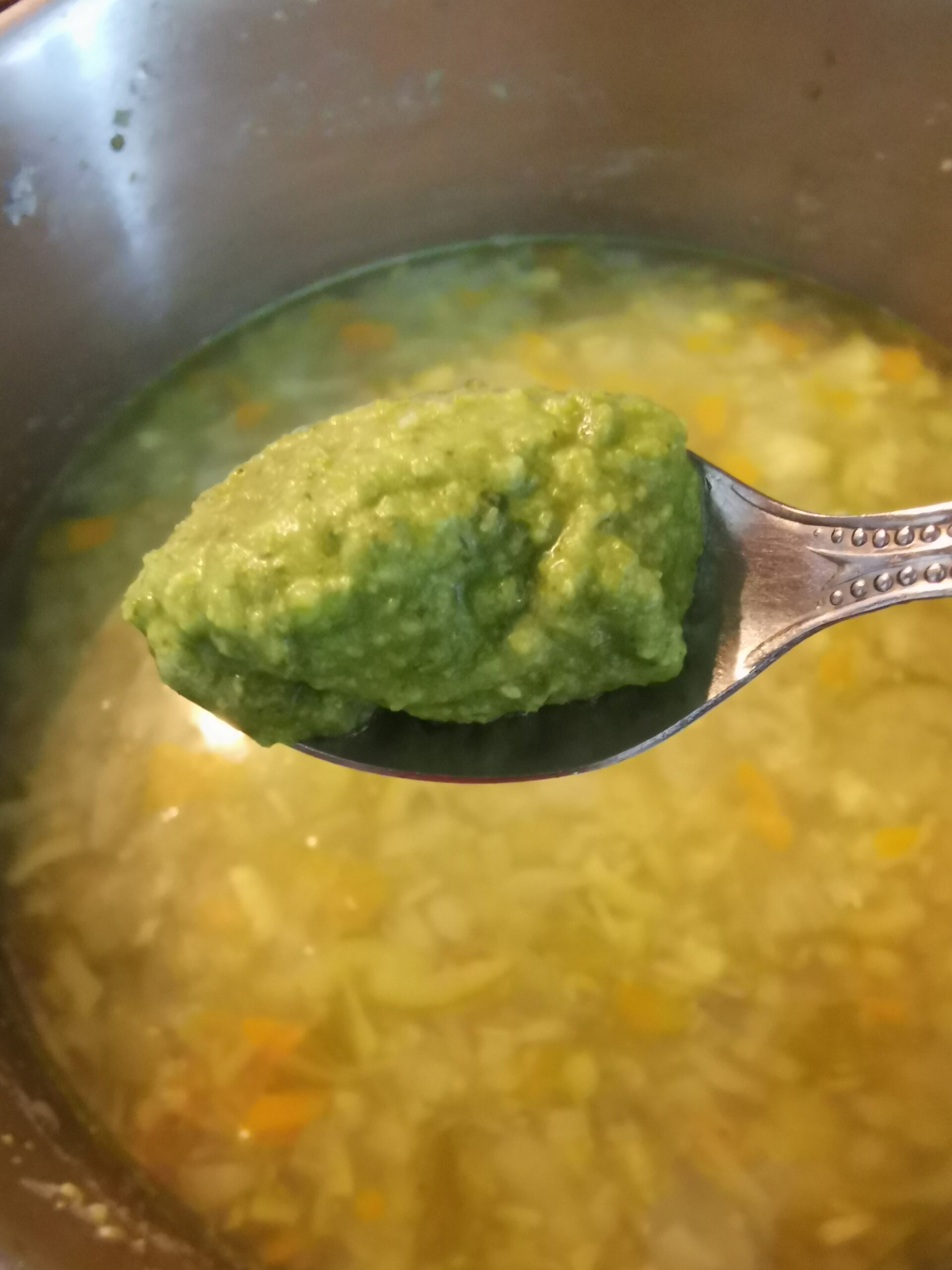 Minestrone with Genoese Pesto