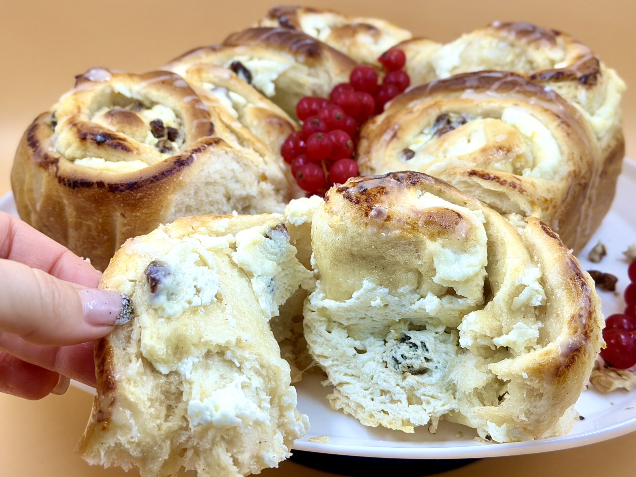 Ricotta Cinnamon Rolls – Soft and Creamy Rolls with Fragrant Filling