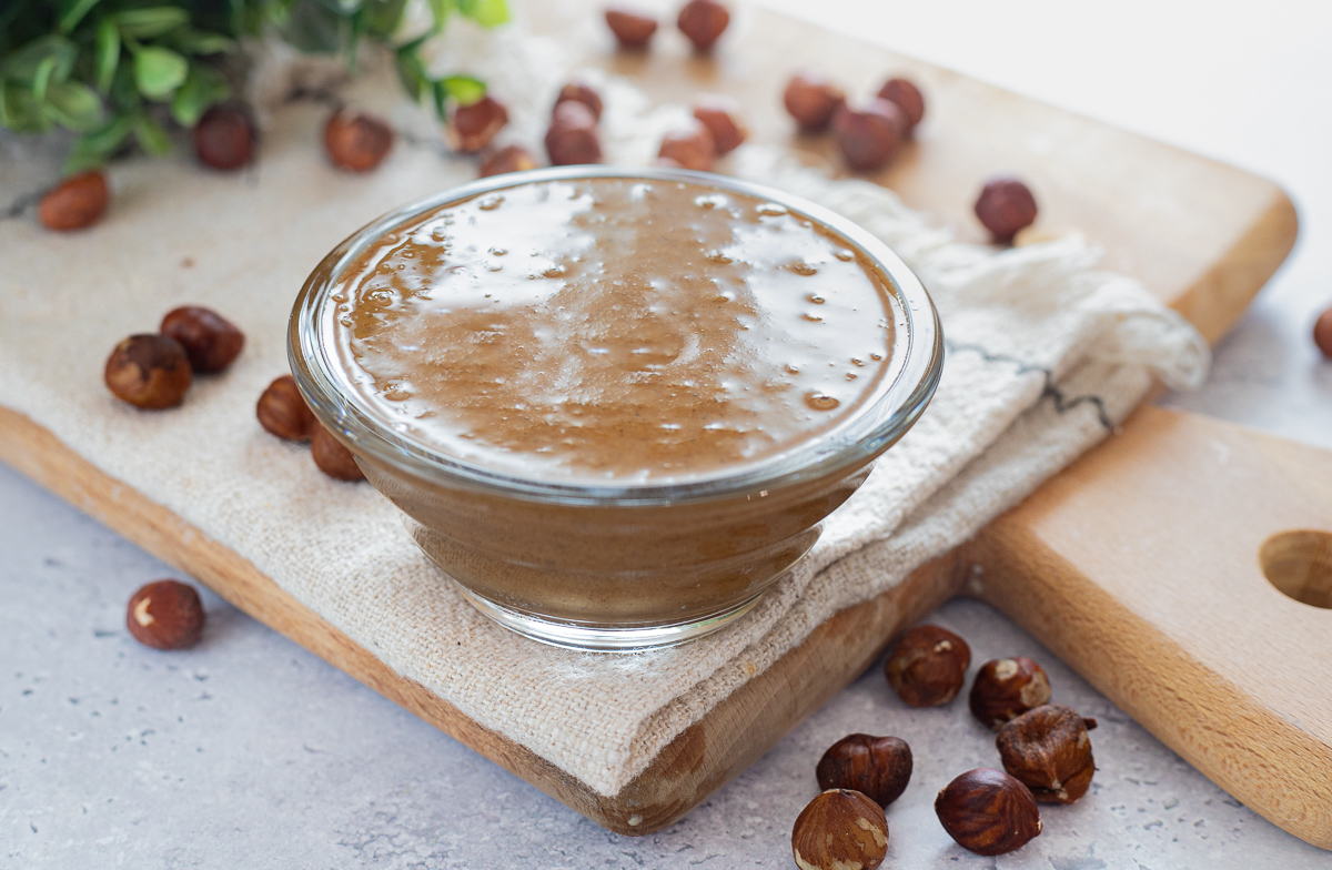Pure Homemade Hazelnut Paste