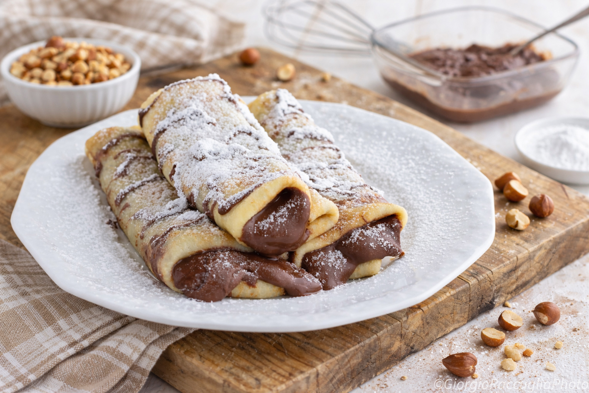 DELICIOUS NUTELLA CREPES