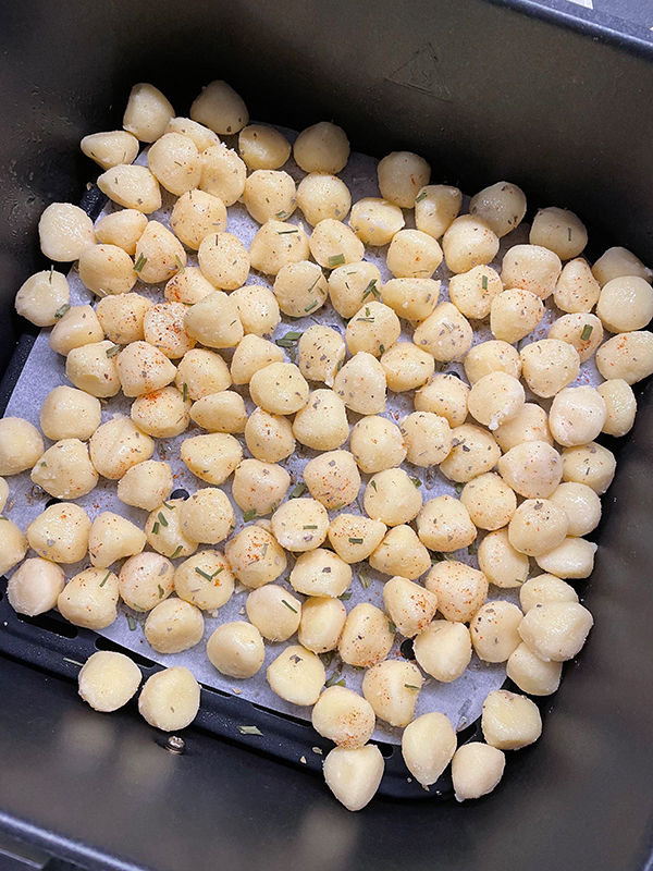 Air Fryer Fried Gnocchi