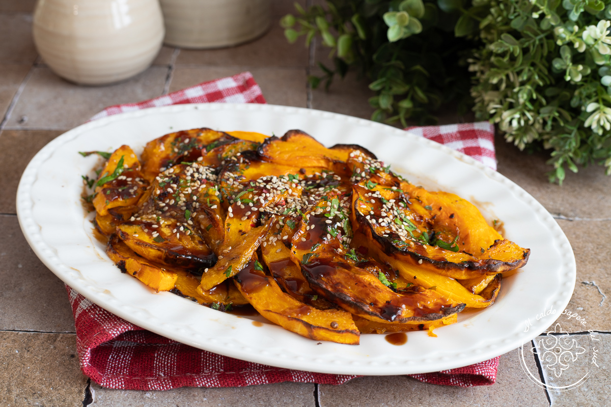 Sweet-and-sour Pumpkin in the Air Fryer