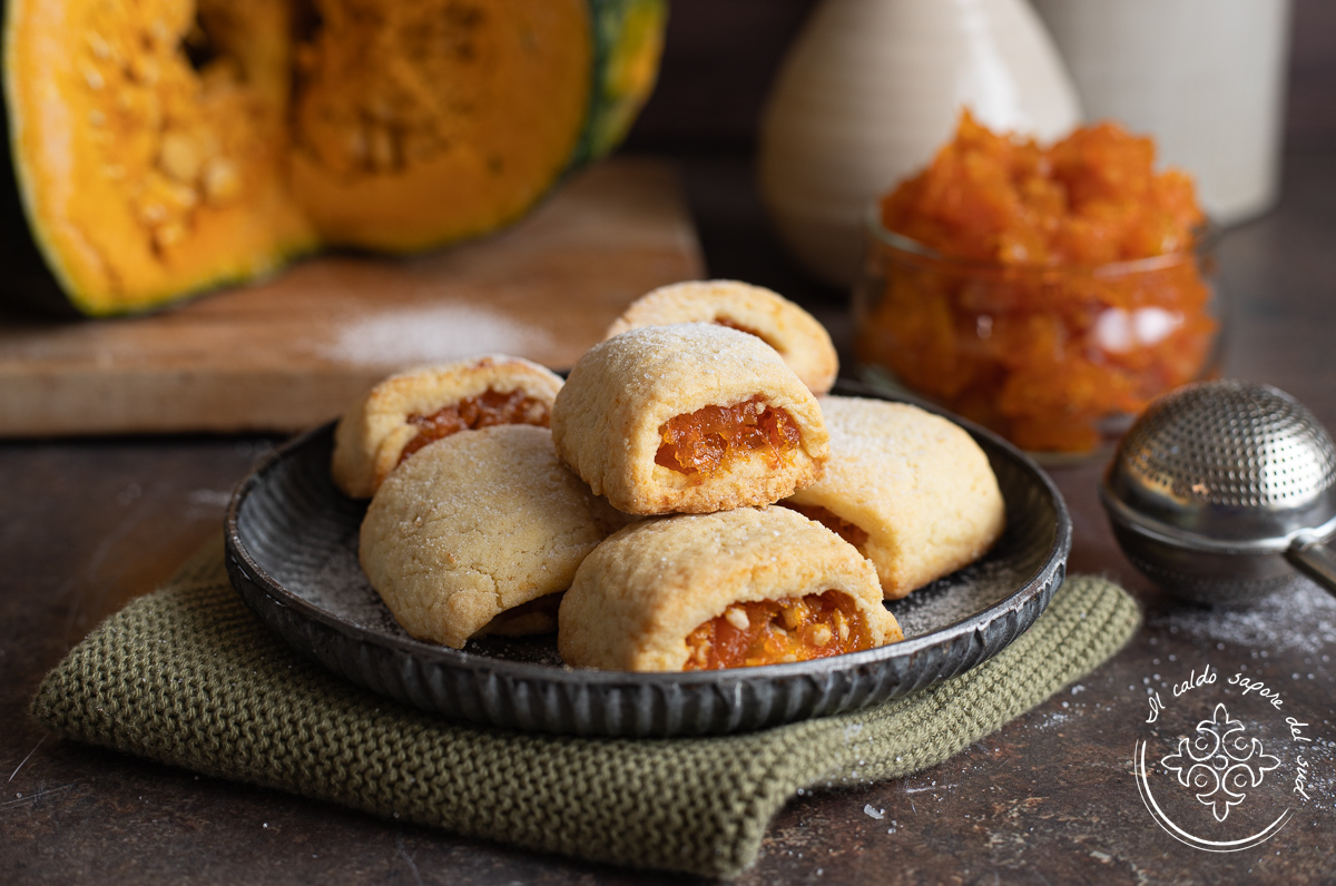 Autumn Pumpkin Jam Cookies
