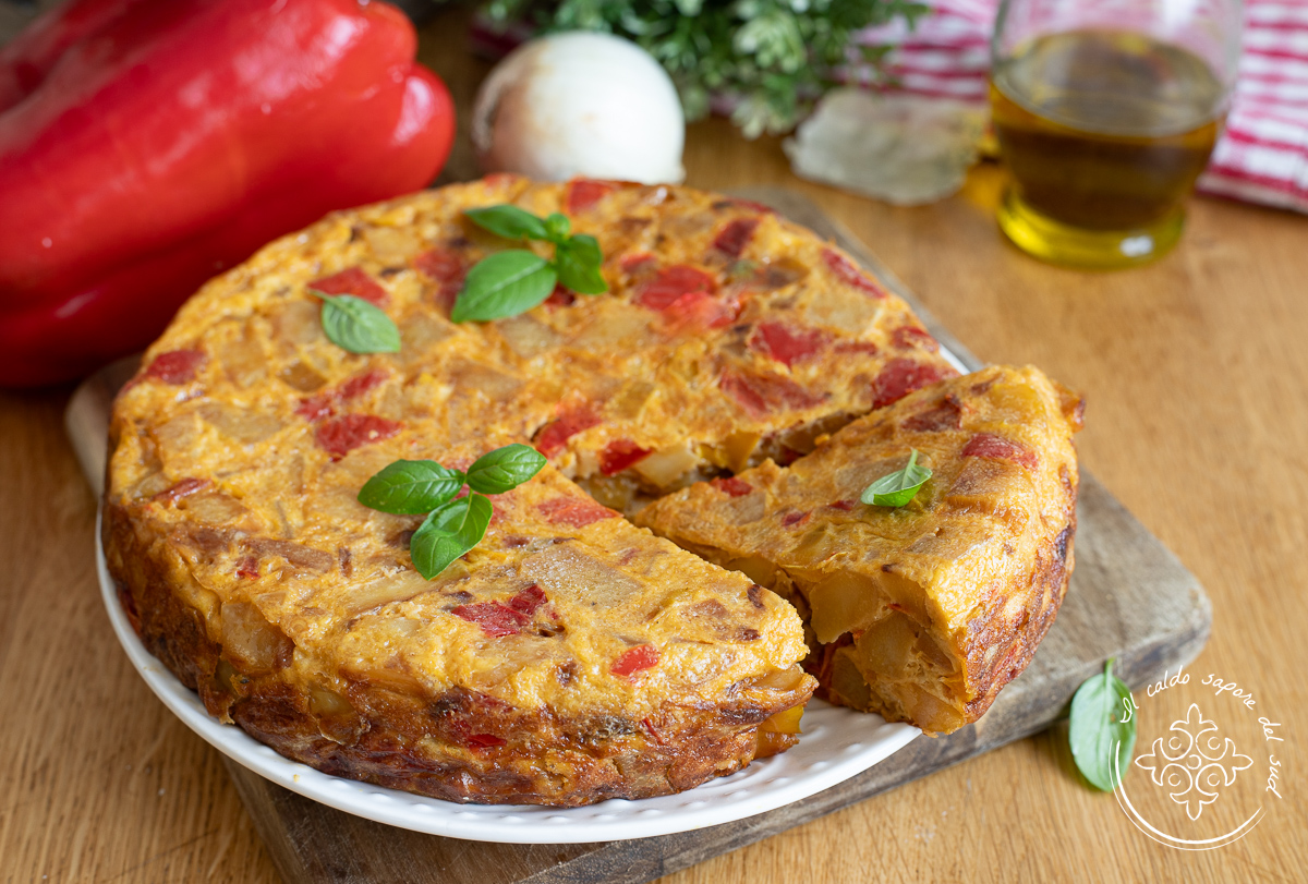 Pepper and Potato Frittata