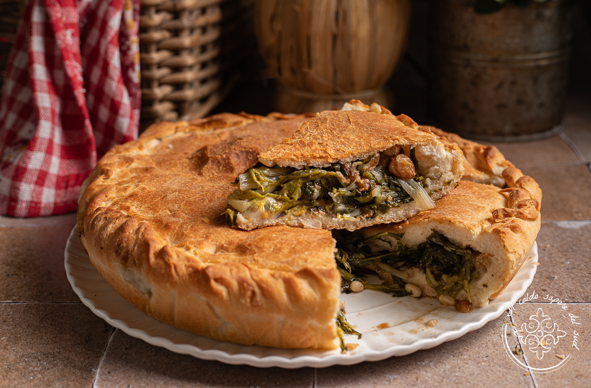 Traditional Escarole Pizza: A Homemade Recipe