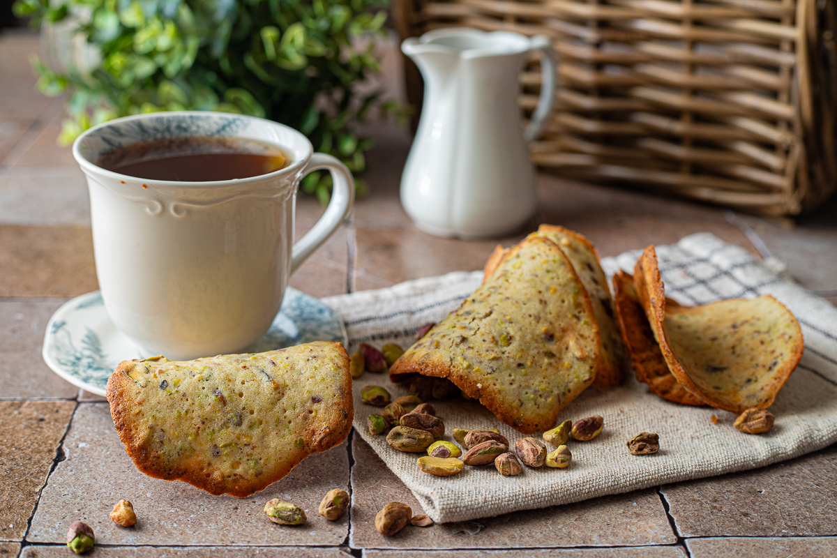 Pistachio Tea Leaf Cookies